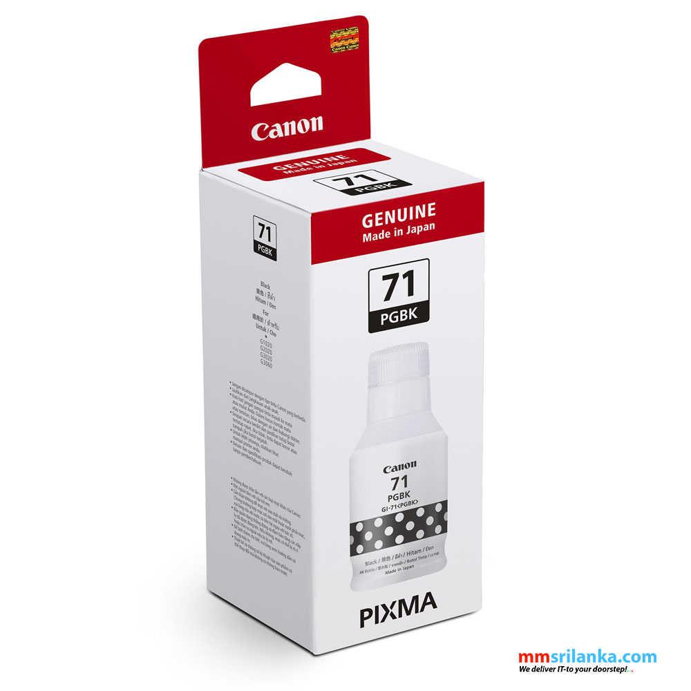 Canon Ink Bottle Black Ml